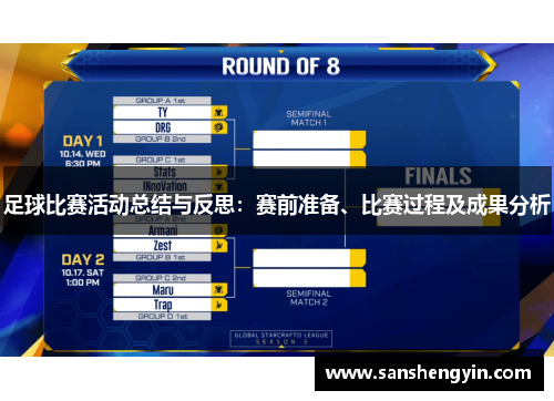 足球比赛活动总结与反思：赛前准备、比赛过程及成果分析